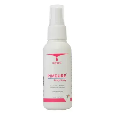 Ralycos PIMCURE Body Spray for Skin Irritation, Redness & Refreshing Skin Relief