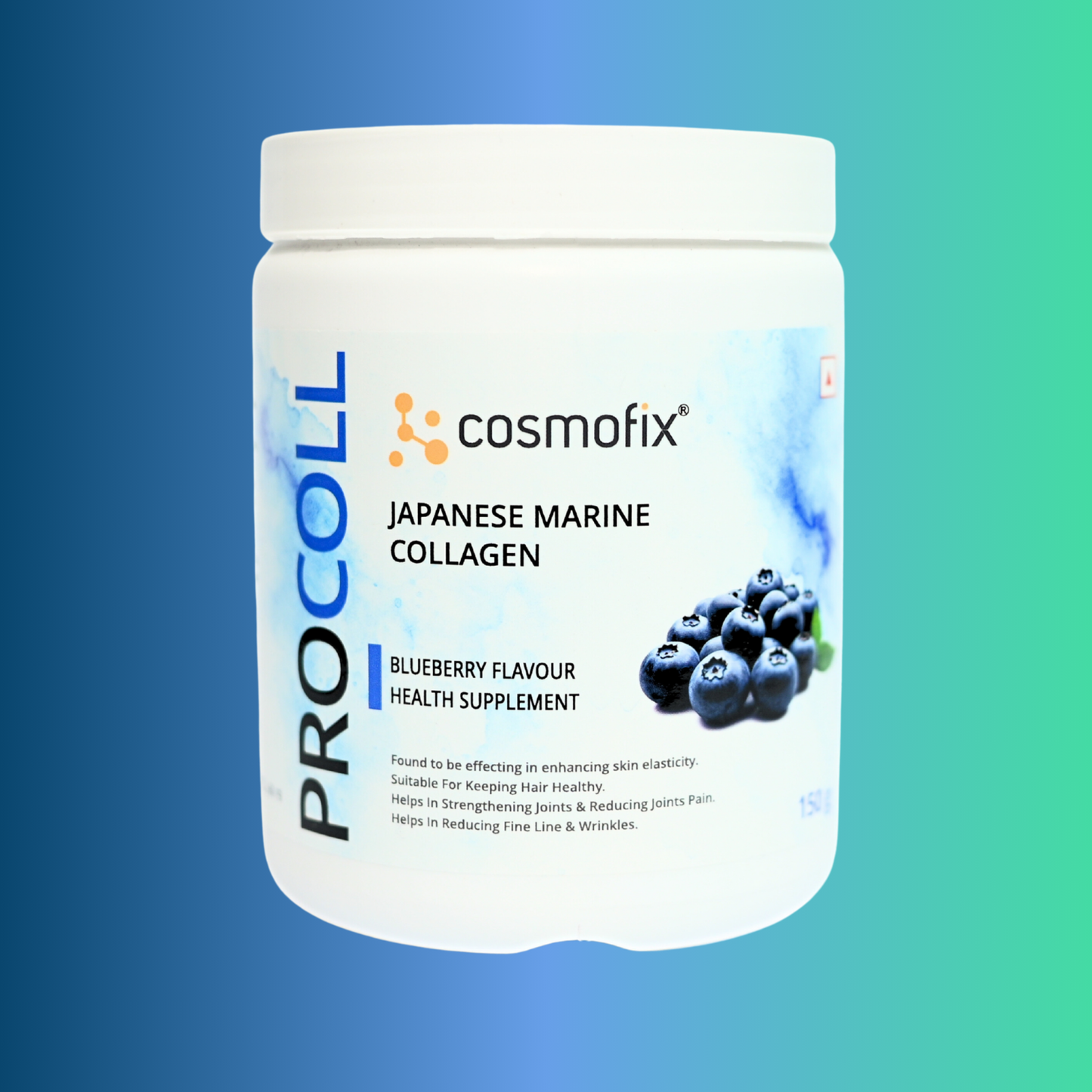Cosmofix Procoll | Japanese Marine Collagen Supplement | Skin, Hair & Joint Support | 150g