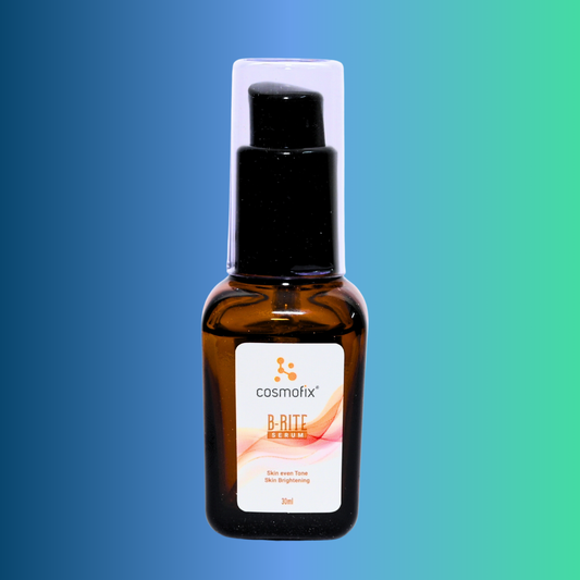 Cosmofix B-RITE Serum | Skin Brightening & Even Tone Serum | With Niacinamide, Arbutin & Kojic Acid | 30ml