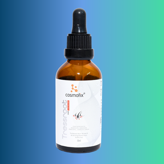 Cosmofix Tressroot Hair Growth Serum | With Redensyl, Anagain, Procapil & Capilia Longa | For Stronger, Fuller Hair | 50ml