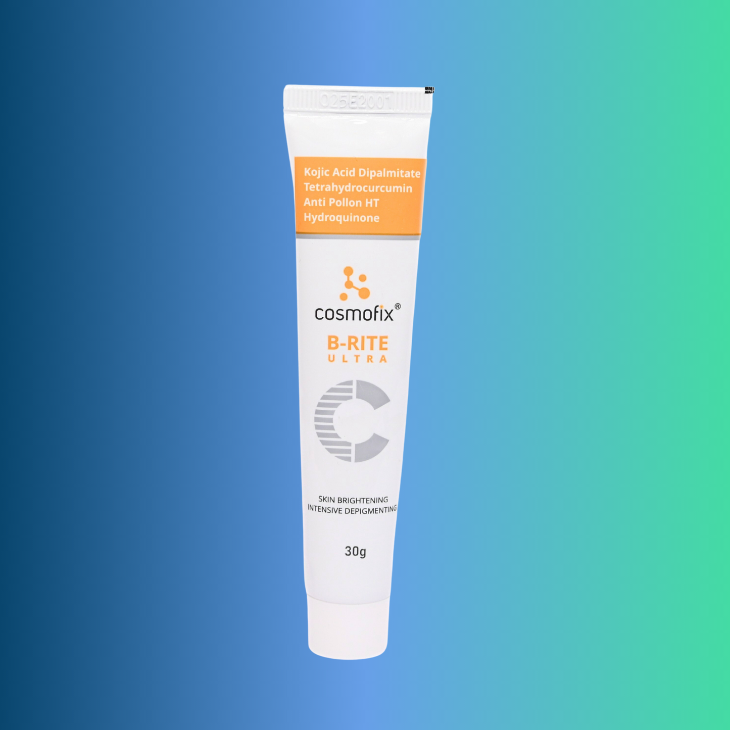 Cosmofix B-Rite Ultra Cream | Intensive Depigmenting & Skin Brightening | With Kojic Acid, Hydroquinone & Arbutin | 30g