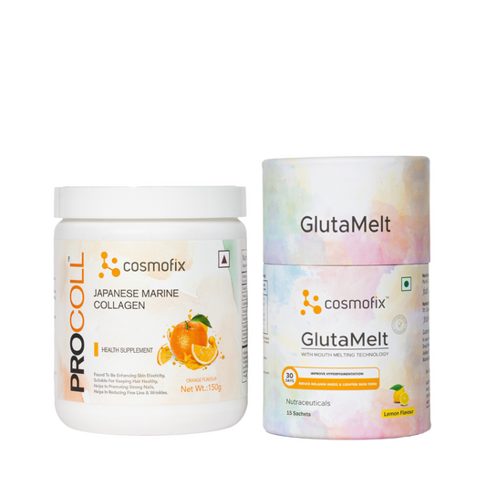 Cosmofix Japanese Glow Combo – Marine Collagen + GlutaMelt