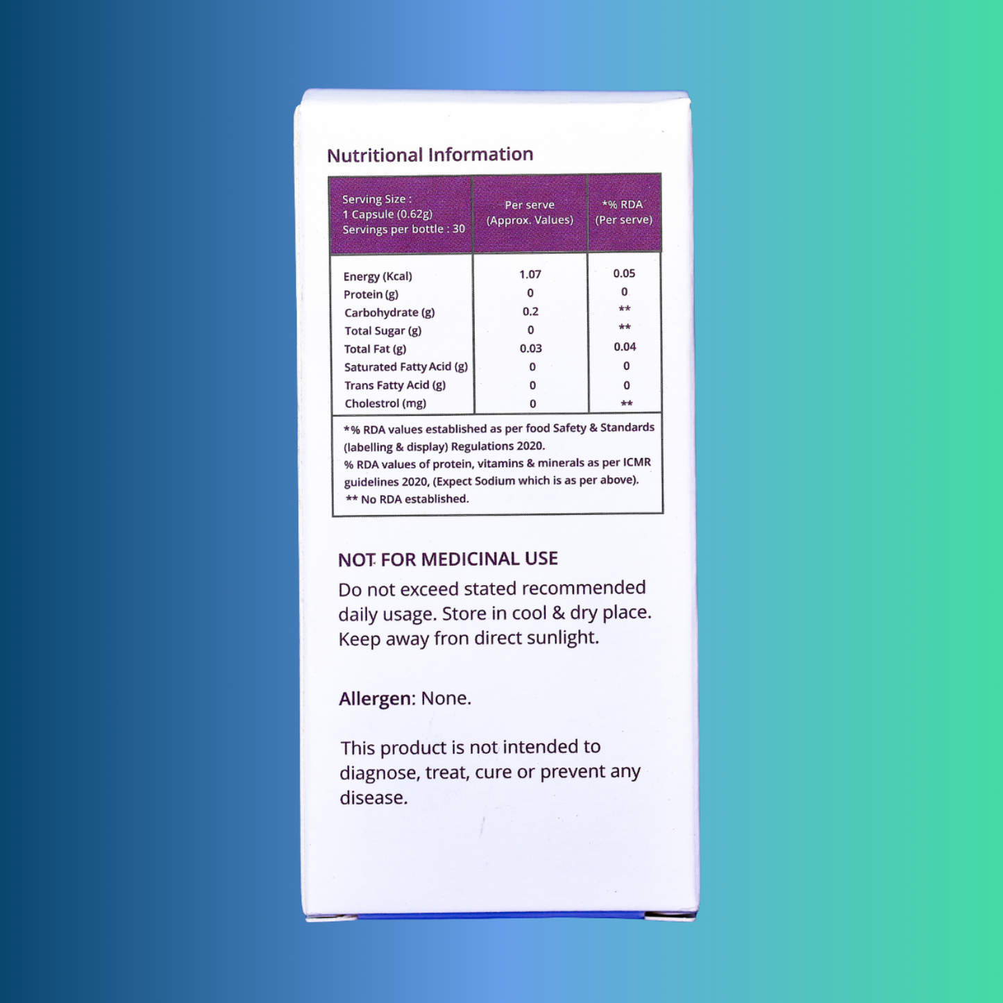 Anvika β-NMN 500 – Uthever® NAD+ Booster Capsules for DNA, Energy & Longevity – 30 Capsules