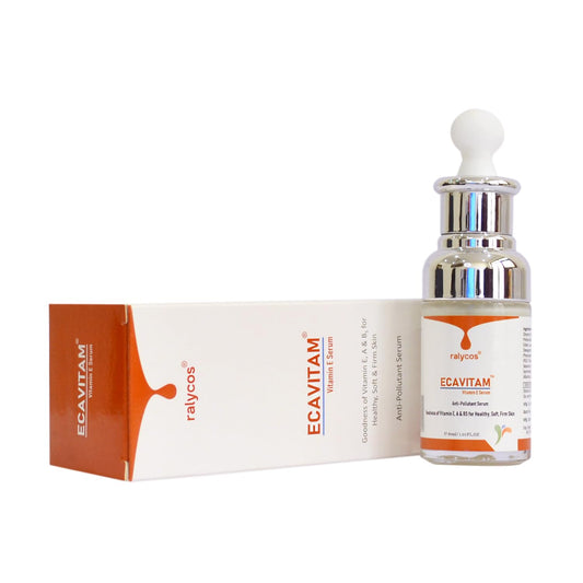 Ralycos ECAVITAM Vitamin E Face Serum for Hydration, Skin Repair & Glow