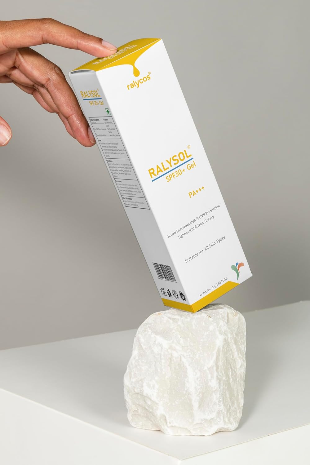 Ralycos Ralysol Gel SPF 30+ Broad Spectrum Sunscreen for Oily & Acne-Prone Skin | Lightweight & Non-Greasy Formula