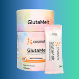 GlutaMelt – Mouth Melting Glutathione Supplement | 15 Lemon Flavour Sachets | Cosmofix