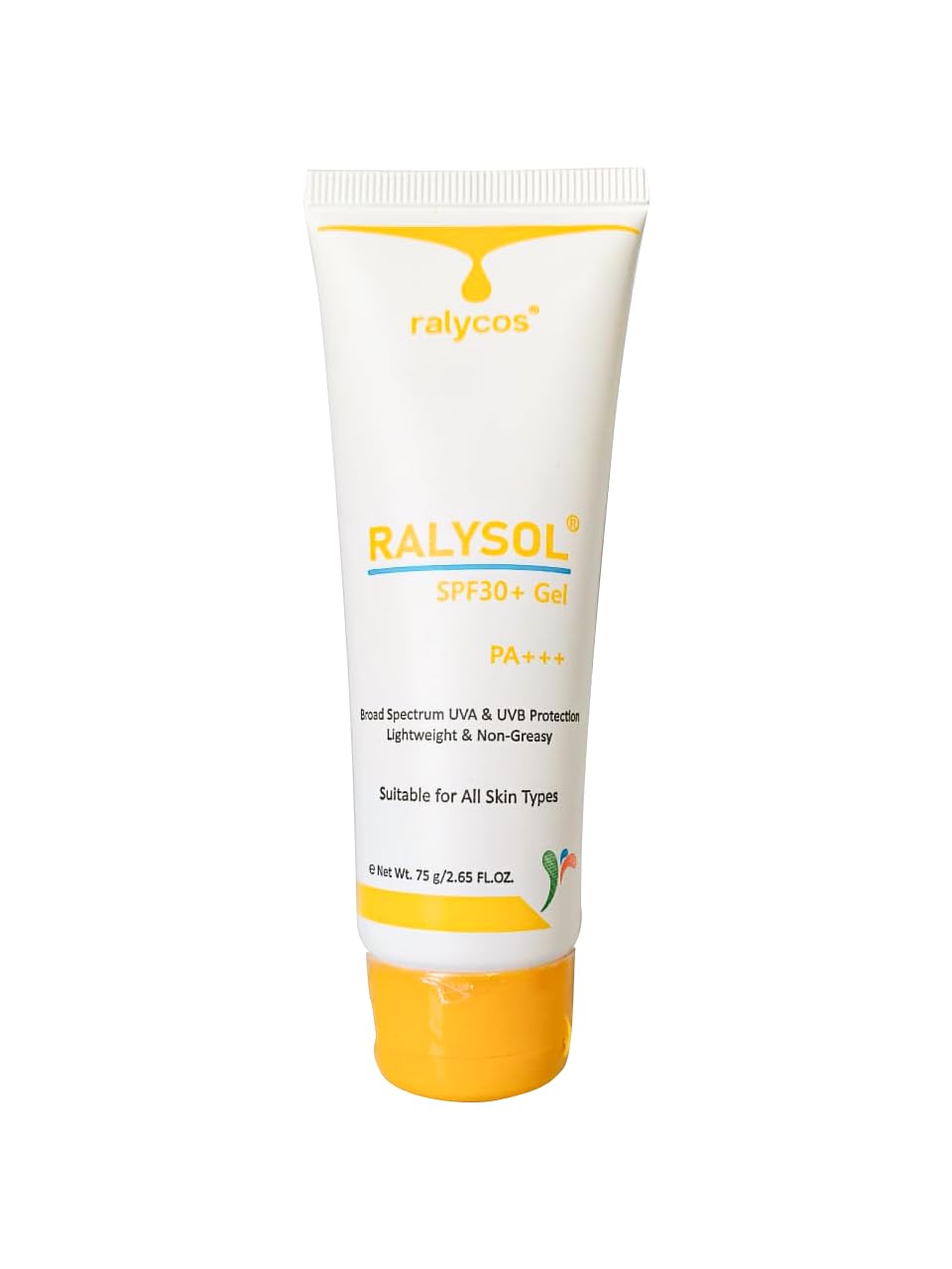 Ralycos Ralysol Gel SPF 30+ Broad Spectrum Sunscreen for Oily & Acne-Prone Skin | Lightweight & Non-Greasy Formula