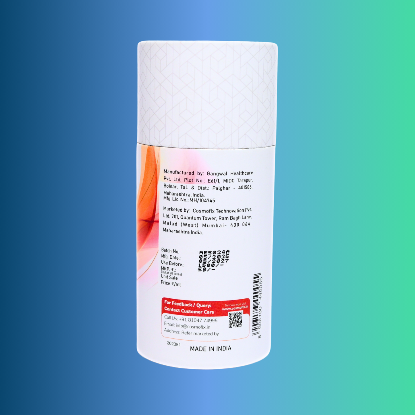 Cosmofix B-RITE Serum | Skin Brightening & Even Tone Serum | With Niacinamide, Arbutin & Kojic Acid | 30ml