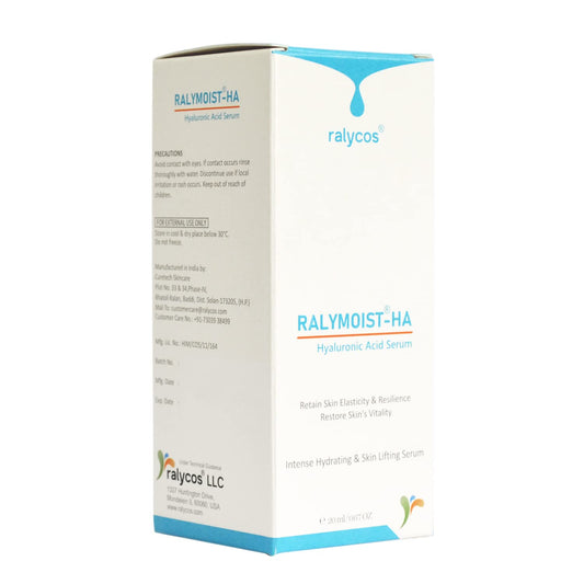 Ralycos RALYMOIST-HA Hyaluronic Acid Serum for Deep Hydration, Plump & Glowing Skin