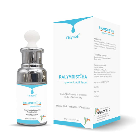 Ralycos RALYMOIST-HA Hyaluronic Acid Serum for Deep Hydration, Plump & Glowing Skin