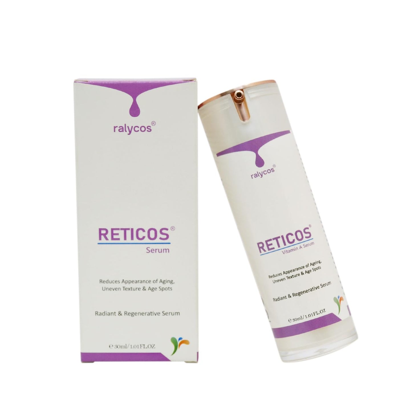 Ralycos RETICOS Serum for Fine Lines, Wrinkles, Dark Spots & Skin Brightening