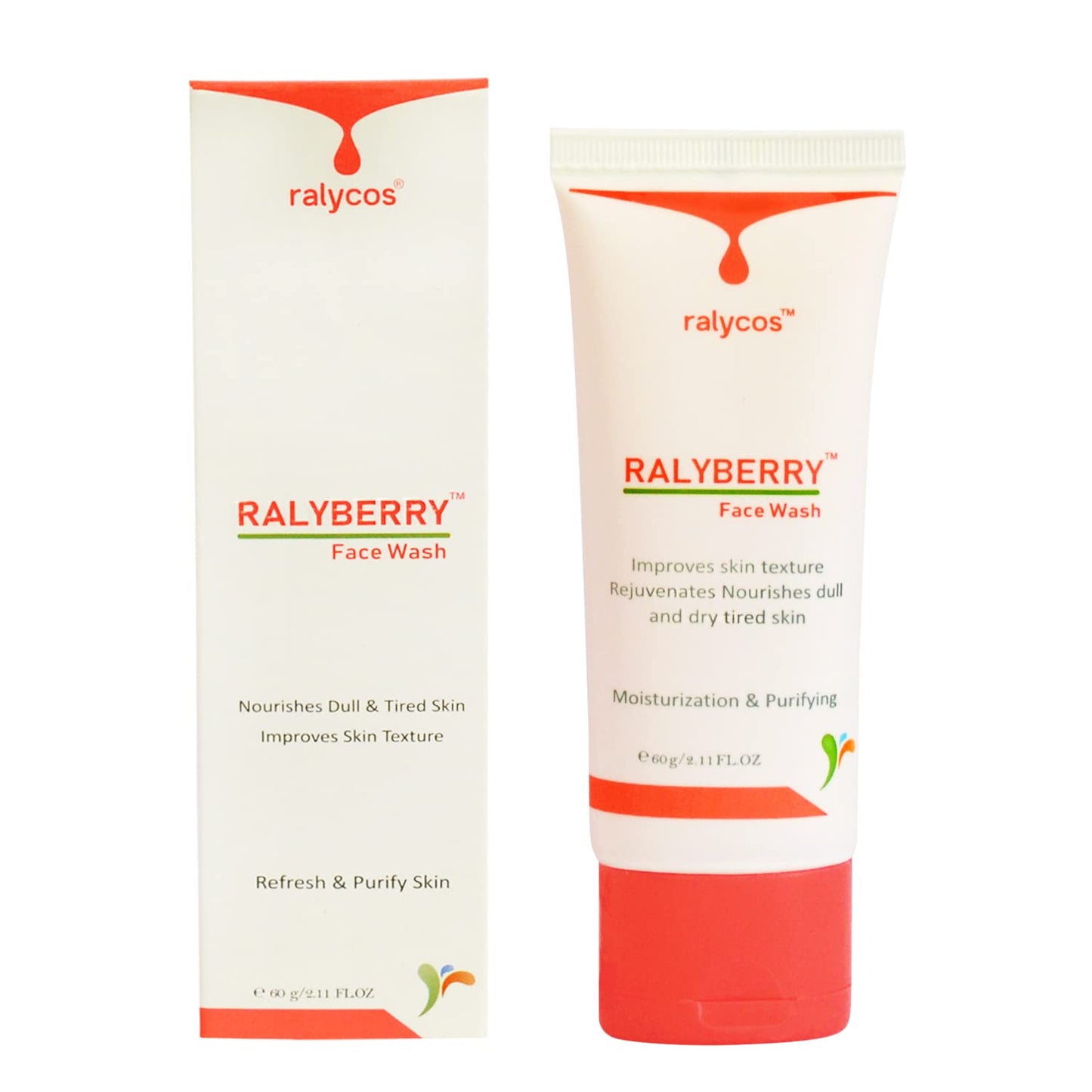 RALYCOS Ralyberry Facewash for Deep Cleansing, Oil Control & Glowing Skin