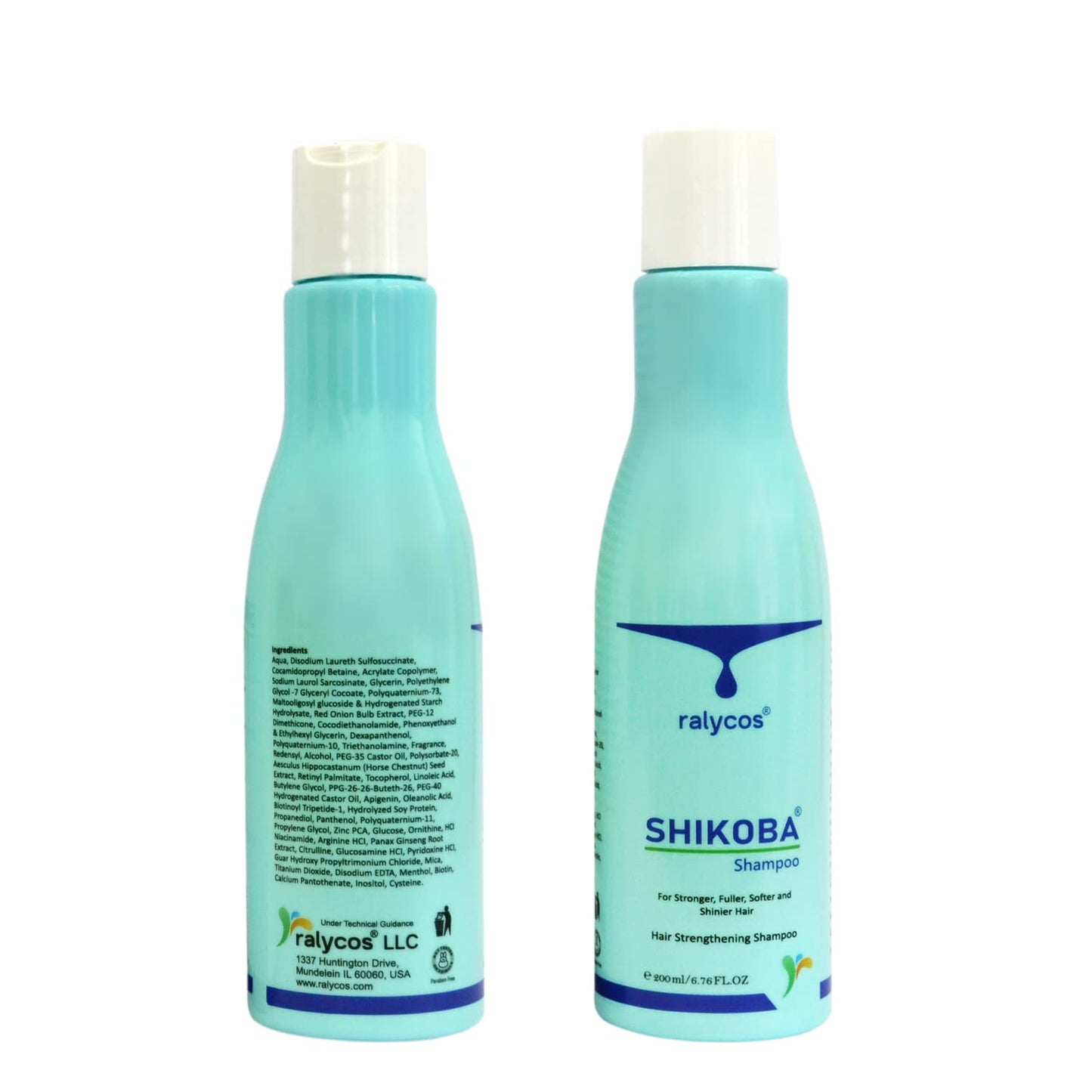 Ralycos SHIKOBA Hair Strengthening Shampoo for Hair Fall Control, Stronger & Healthier Hair