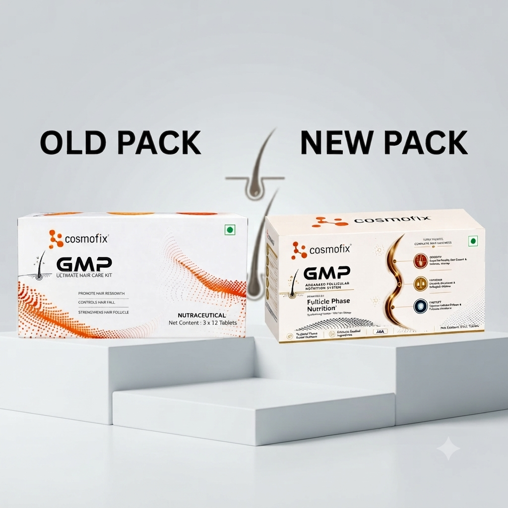 Cosmofix GMP Ultimate Hair Care Kit – 36 or 90 Tablettes | Growth, Maintenance & Protection Formula