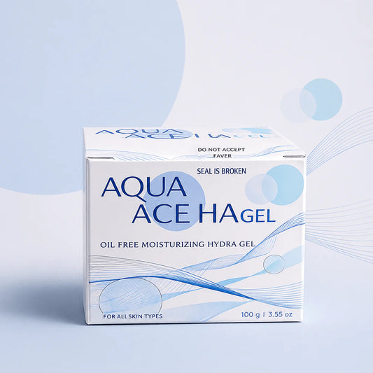 AQUA ACE HA Gel with Hyaluronic Acid for Deep Hydration, Soft & Plump Skin